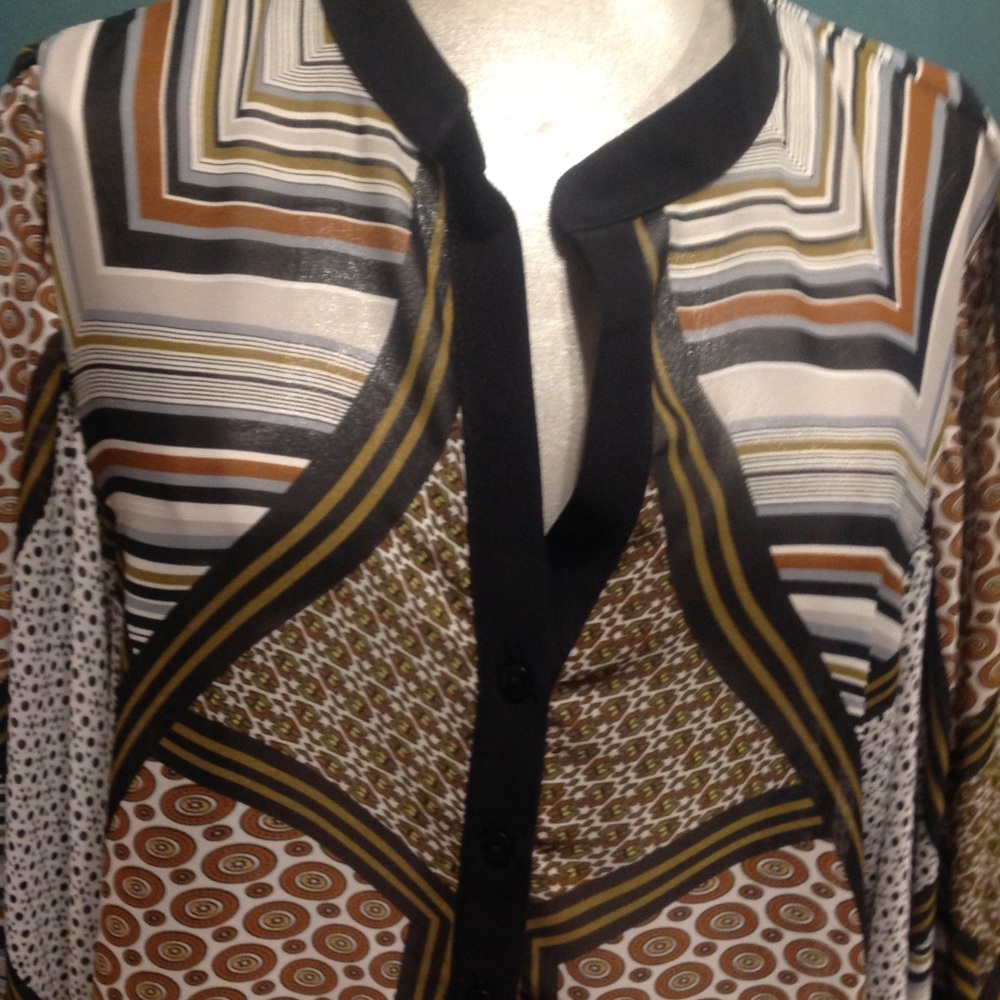 Multi Print Blouse - image 5